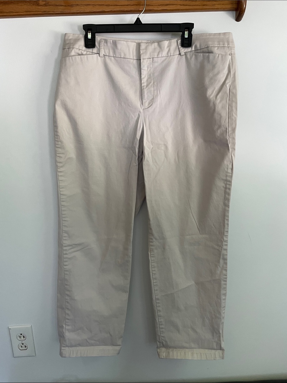Dockers Women's Straight Leg Pants in Light Beige